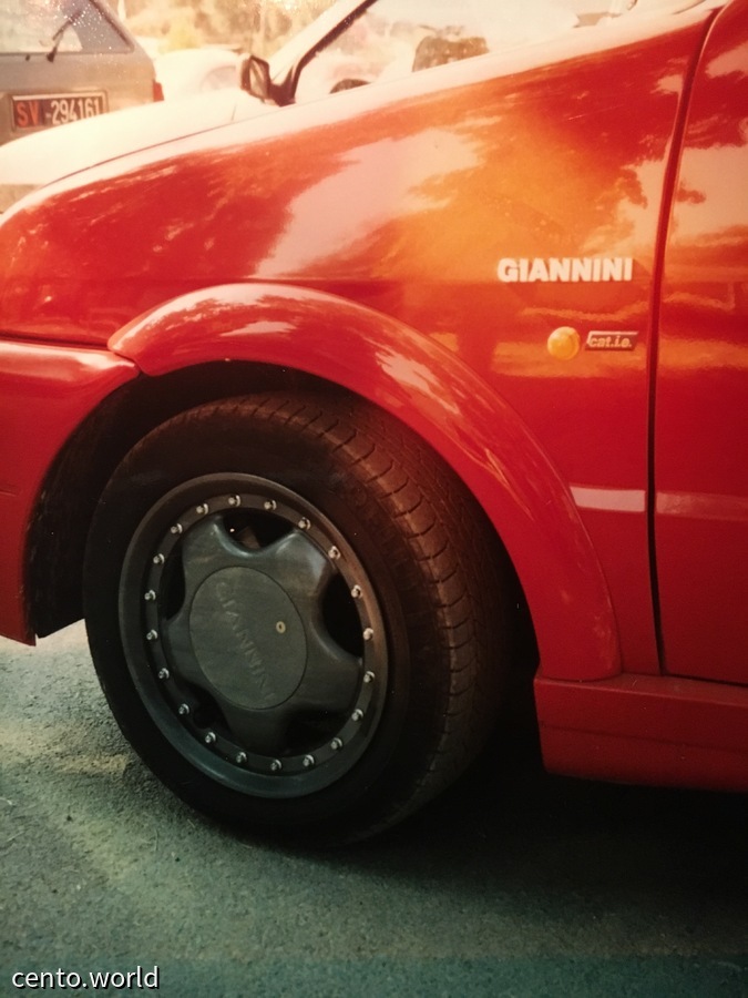 Giannini Cinquecento von Lavazza Tecno 1993 in Garlenda ( SV )