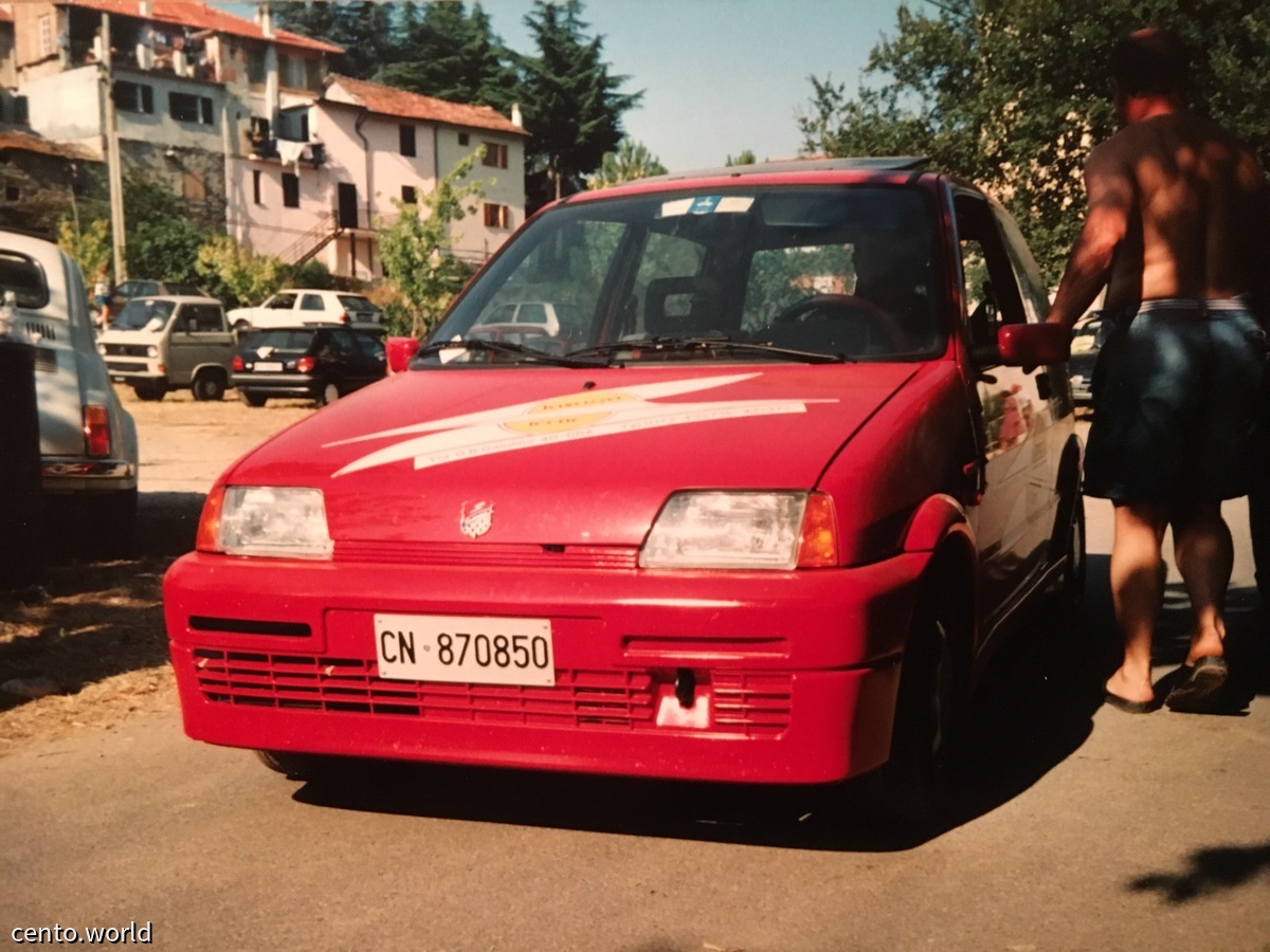 Giannini Cinquecento von Lavazza Tecno 1993 in Garlenda (SV)